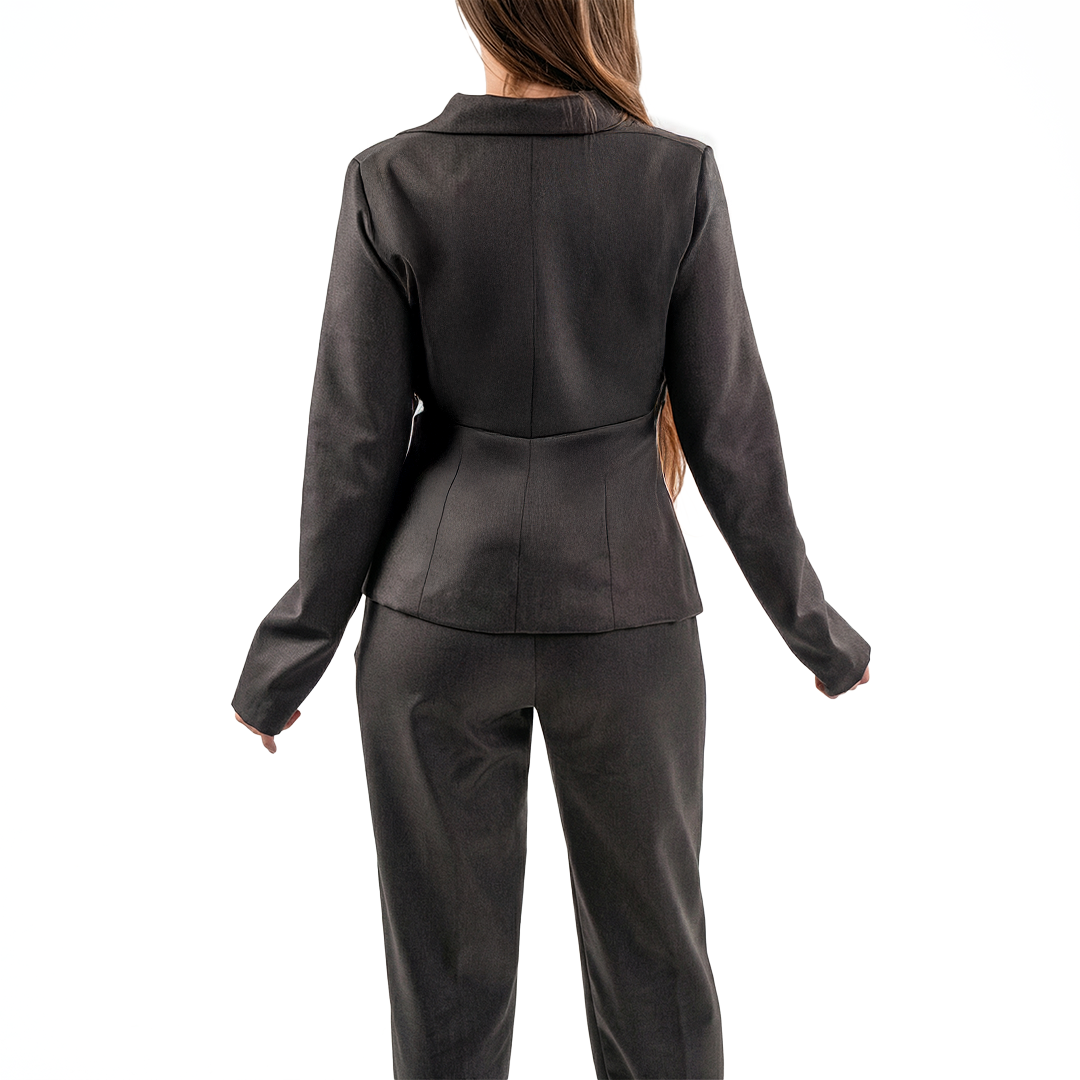 Draped Statement Blazer